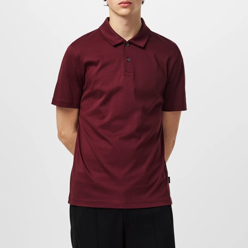 Image of Ted Baker Zeiter Polo Shirt - Red Red XL