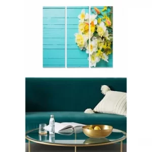 Image of MDF270131150 Multicolor Decorative MDF Painting (3 Pieces)