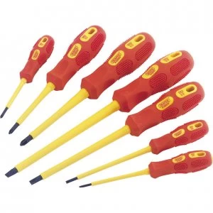 Image of Draper Expert 7 Piece Insulated Screwdriver Set