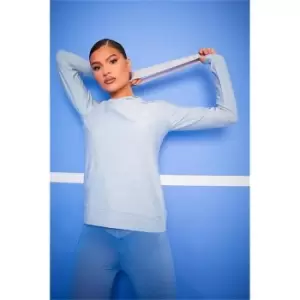 Image of I Saw It First Grey Dare 2b Laura Whitmore Sprint Cty Hoodie - Grey