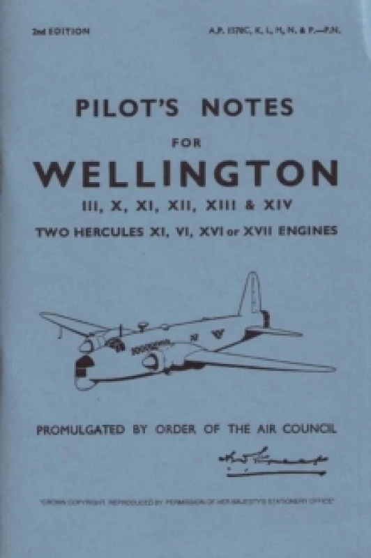 Image of Pilot's Notes for Wellington III, X, XI, XII, XIII & XIV. Paperback Books