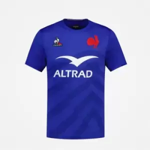 Image of Le Coq Sportif Rugby Shirt 22/23 Mens - Blue