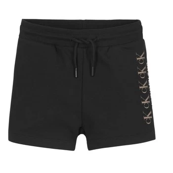 Image of CK Repeat Foil Knit Shorts