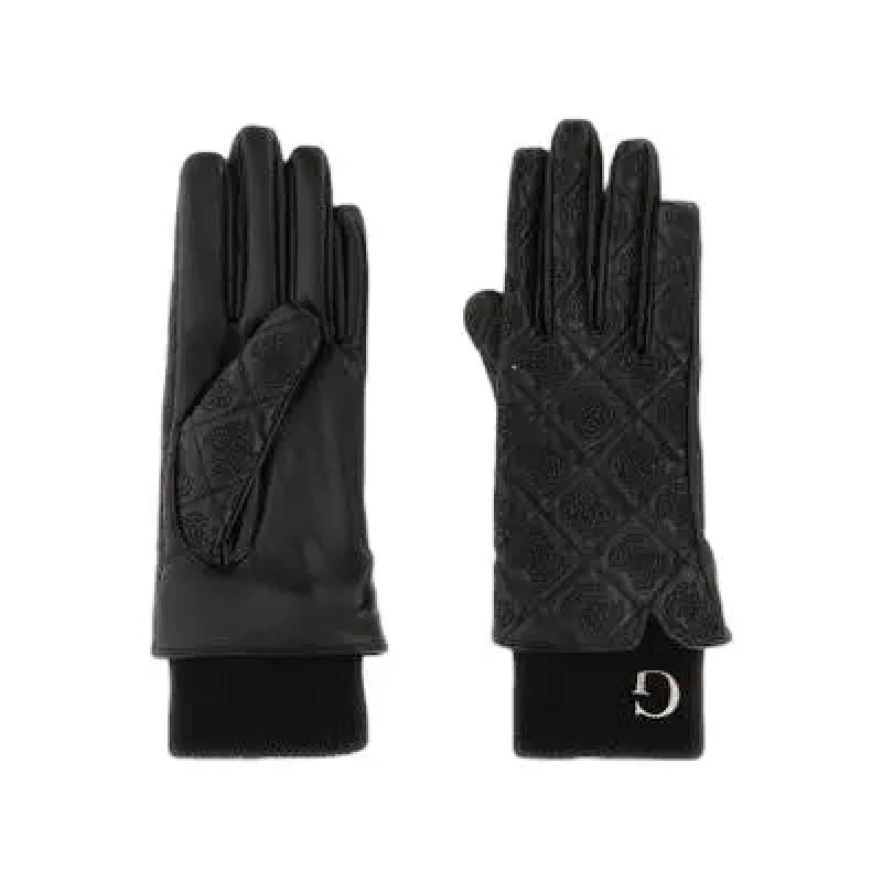 Image of Guess Womens gloves Guess Calista Noir Female L