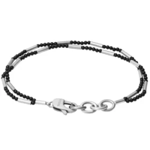 Image of Mens Fossil Stainless Steel Beads Vintage Casual