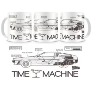 Image of Back to the Future Mug Time Machine