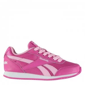 Image of Reebok Classic Jogger RS Child Girls Trainers - Pink/Pink/White