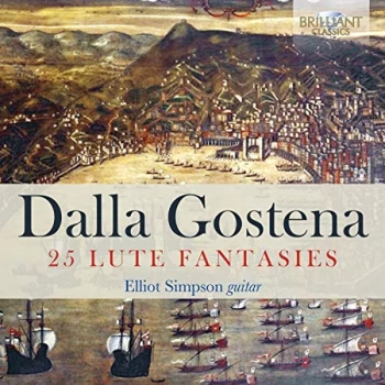 Image of Elliot Simpson - Dalla Gostena: 25 Lute Fantasies CD
