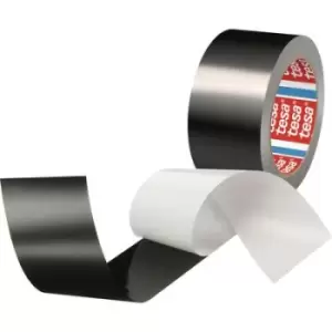 Image of tesa 50577-00000-01 Aluminium tape Black (matt) (L x W) 25 m x 50 mm