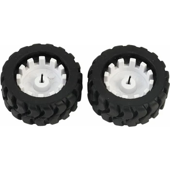 Image of 1090 Wheels 42x19mm (Pair) - Pololu