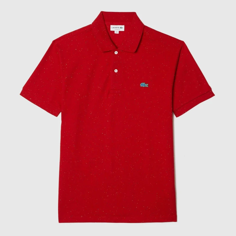 Image of Lacoste Classic-Fit Polo Shirt Red male XS