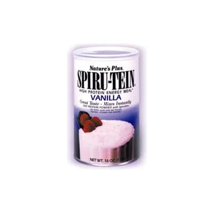 Image of Natures Plus Vanilla Spiru Tein Shake 544g