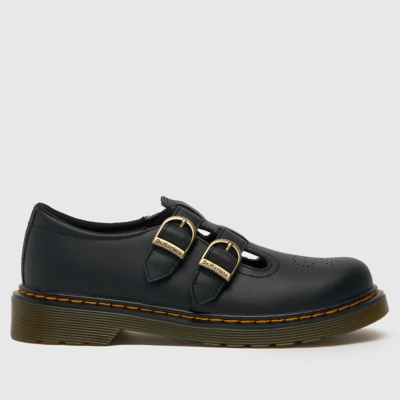Image of Dr. Martens 8065 J boys's Children's Casual Shoes in Black