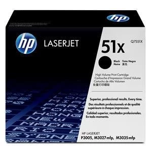 Image of HP 51X Black Laser Toner Ink Cartridge