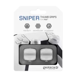 Image of Gioteck Sniper Thumb Grips - Translucent White