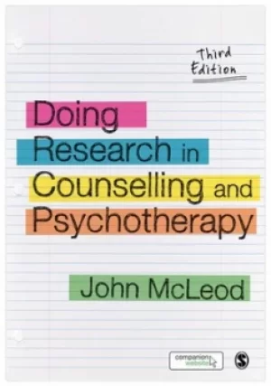 Image of Doing research in counselling and psychotherapy by John McLeod