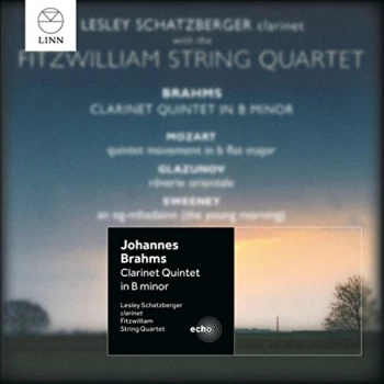 Image of Fitzwilliam String Quartet - Johannes Brahms: Clarinet Quintet in B Minor CD
