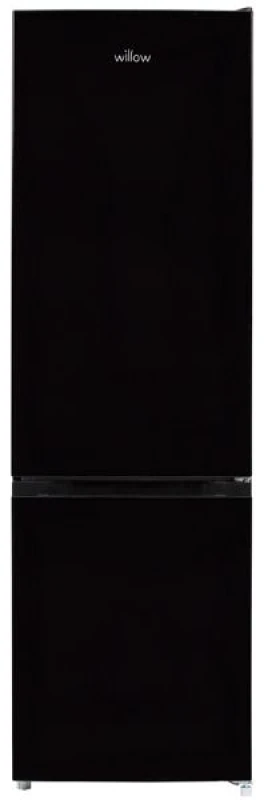 Image of Willow WFF1760B 262L Fridge Freezer Black Size: 1 Pack Black Unisex 1 Pack