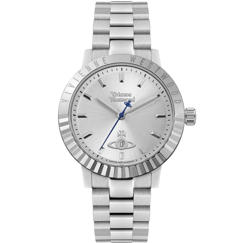 Image of Vivienne Westwood Womens Dulwich Quartz Analogue Quartz Watch Silver female One Size