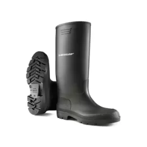 Image of PRICEMASTOR Safety Wellington Boot BLACK sz 5 (380PP) - Black - Dunlop