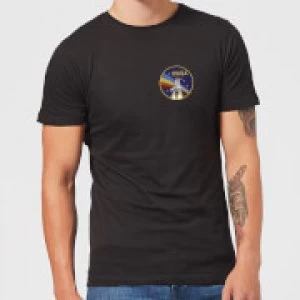 Image of NASA Vintage Rainbow Shuttle T-Shirt - Black