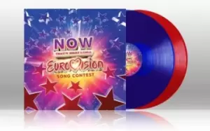 Image of Now That's What I Call Music NOW That's What I Call Eurovision Song Contest - Red & Blue Vinyl - Sealed 2023 UK 2-LP vinyl set LPNNNOW139