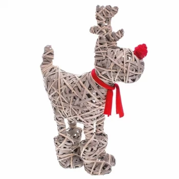 Image of Medium Willow Standing Reindeer 45cm
