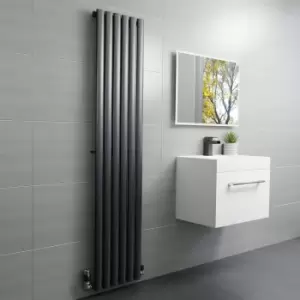 Image of Anthracite Vertical Single Panel Radiator 1600 x 360mm - Margo