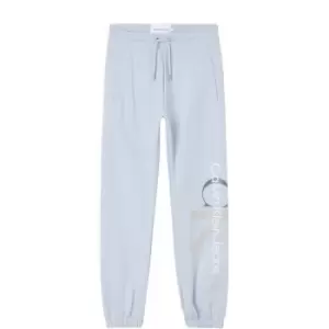 Image of Calvin Klein Jeans Large Mono Jogging Pants - Blue