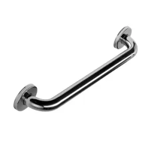 Image of Silver Stainless Steel Grab Bar Silver