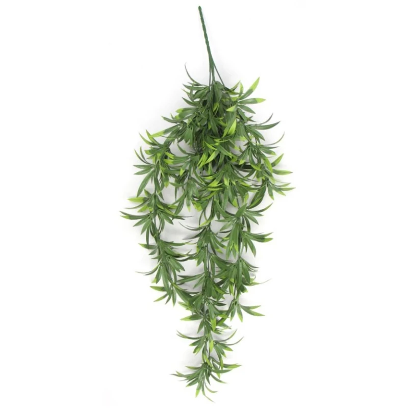 Image of N/A Hanging UV and Fire Resistant Artificial Fronded Thyme Plant 70cm
