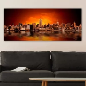 Image of YTY518364_50120 Multicolor Decorative Canvas Painting