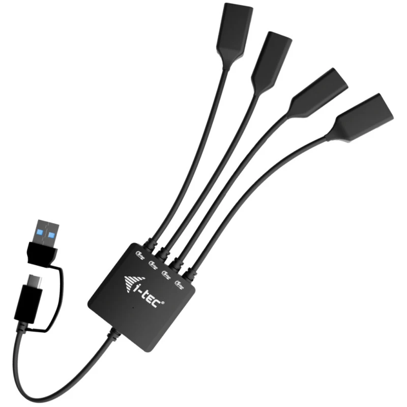 Image of i-tec i-tec USB-C/USB-A Cable HUB 4 port (2x USB-C, 2x USB-A) CACBLHUB2A2C