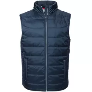 Image of Russell Mens Nano Padded Bodywarmer (XXL) (French Navy)