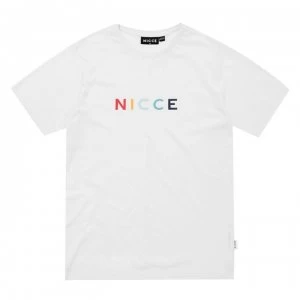 Image of Nicce Denver T Shirt Mens - White