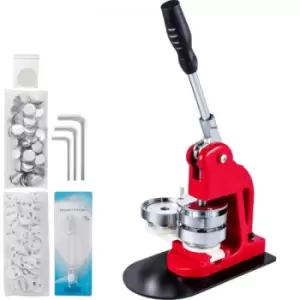 Image of VEVOR 75mm Button Maker 3 Button and Badge Maker Machine Button Maker Press Punch Press Machine with 500 Buttons(500pcs)