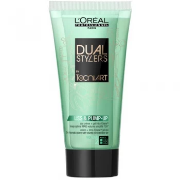 Image of LOreal Professionnel Tecni.Art Dual Stylers Liss & Pump-up Cream (2) 170ml