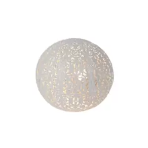 Image of Lucide Paolo Cottage Table Lamp 14.5cm 1xG9 White