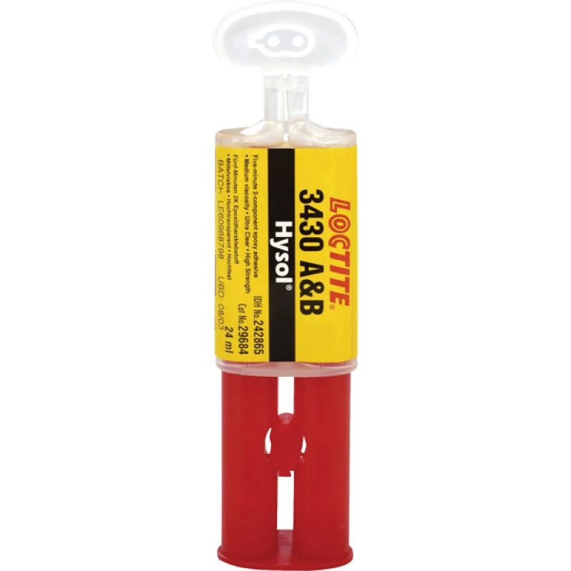 Image of LOCTITE EA 3430 242865 Epoxy Adhesive Blister Pack, Cartridge hardening white/yellow, Crystal clear 24 Epoxy Resin Epoxy Adhesive (1829)
