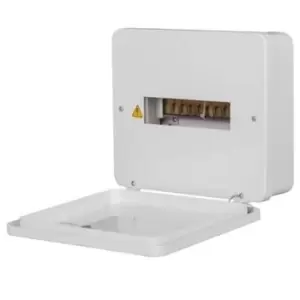 Image of Schneider Easy9 8 Way Single Phase Consumer Unit - EZ9E8MCU