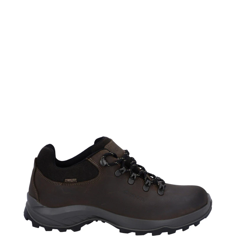 Image of Hi-Tec Mens Walk Lite Camino Ultra WP Waterproof Walking Shoes - Brown - UK 12 Brown male GDE2884BRO12