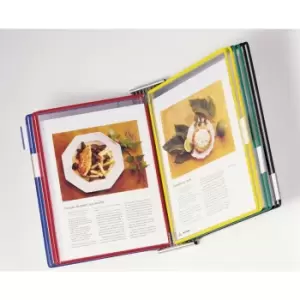 Image of A4 Stainless Steel Wall Unit with 10 Assorted Pockets