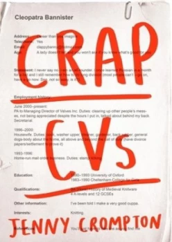 Image of Crap Cvs by Jenny Crompton Paperback
