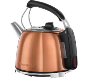 Image of Russell Hobbs K65 Anniversary Traditional Kettle - Copper, Brown