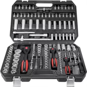 Image of Tool Kit Set Box Spanner Screwdriver Tools Case Ratchet Torx Socket Wrenches NEW 192 teiliges Werkzeugset (de)