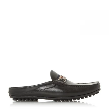Image of Dune London Bandits Loafers - Black Lthr