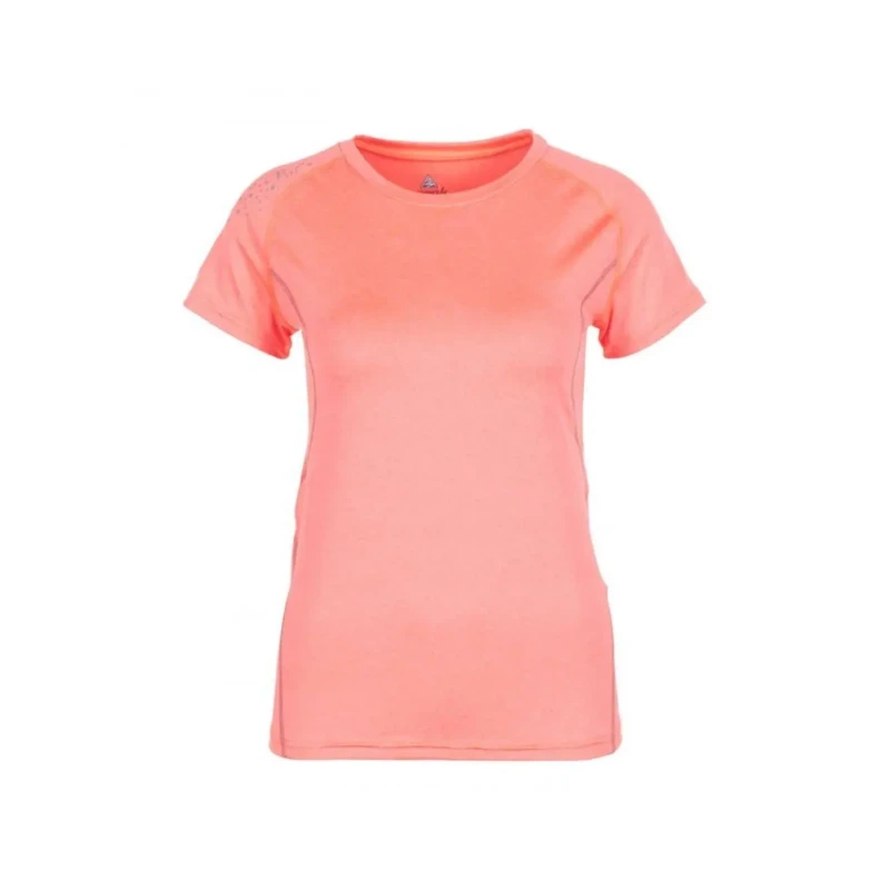 Image of Womens technical T-Shirt Peak Mountain Orange Female M