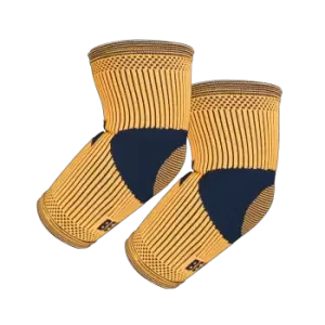 Image of Pair of Elbow Compression Support Sleeves For Tennis Elbow Recovery