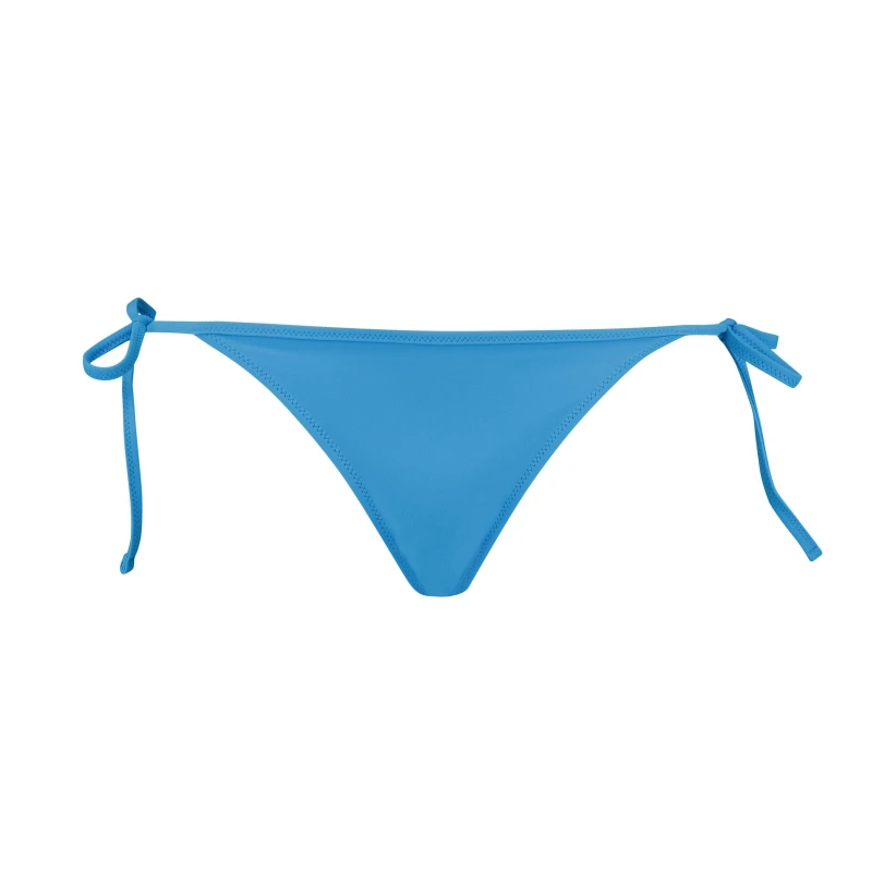 Image of Puma String Bikini Bottoms Womens - Blue Blue 8