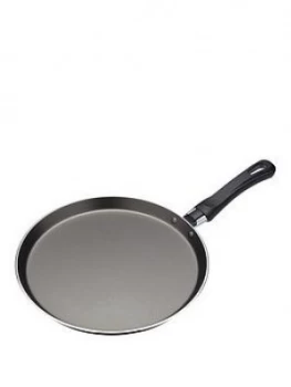 Image of Kitchencraft Aluminium Non-Stick Crepe/Pancake Pan With Recipe (24Cm)